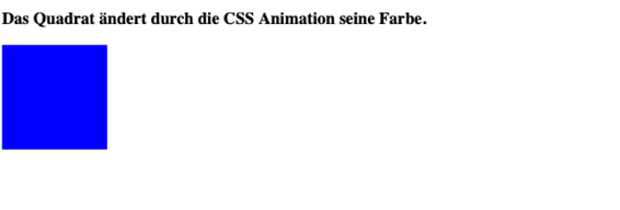 So nutzen Sie CSS Animationen